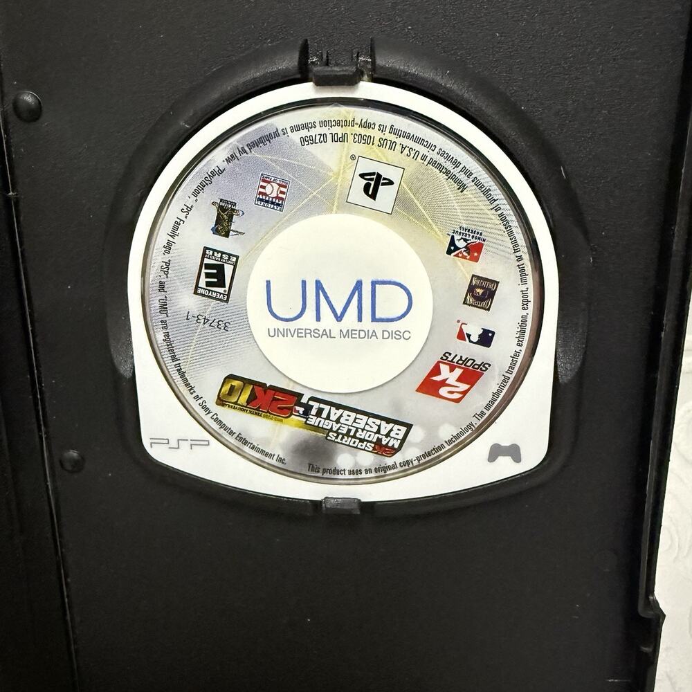 Major League Baseball 2K10 PSP Game Only, NO CASE, NO MANUAL